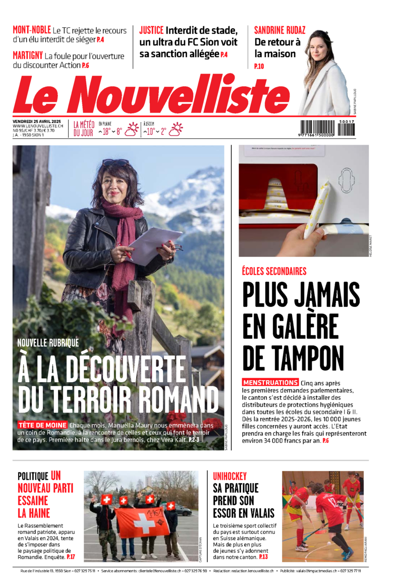 Vendredi 25 avril 2025 Vendredi 25 avril 2025