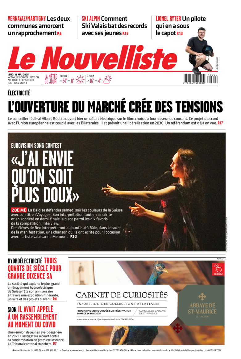 Jeudi 15 mai 2025 Jeudi 15 mai 2025