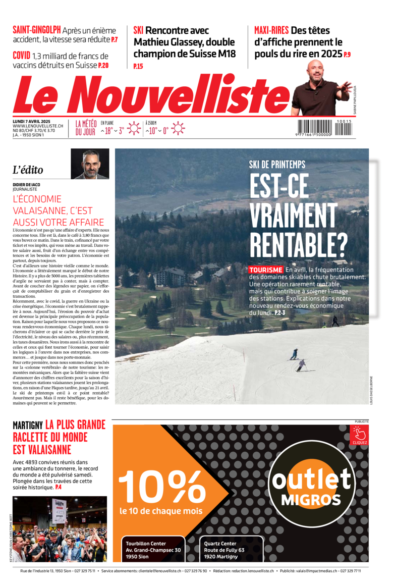 Lundi 7 avril 2025 Lundi 7 avril 2025