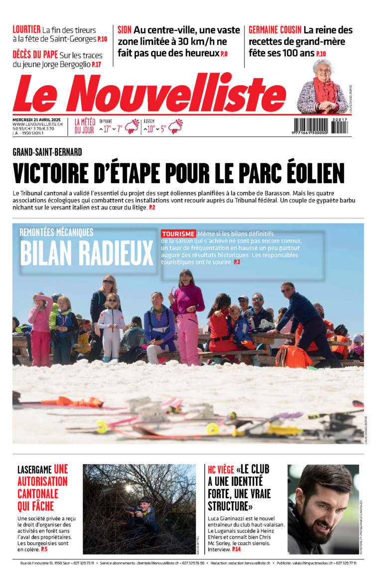 Mercredi 23 avril 2025 Mercredi 23 avril 2025