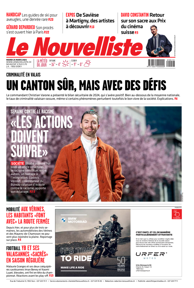 Mardi 25 mars 2025 Mardi 25 mars 2025