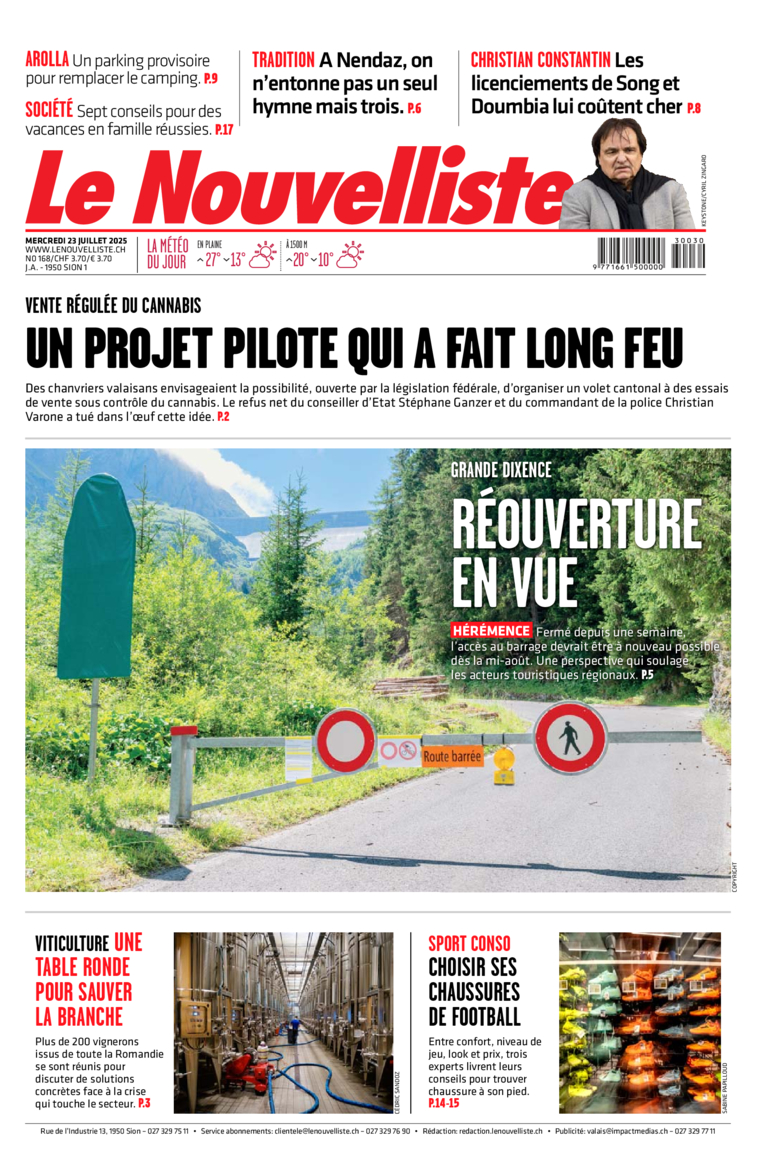 Mercredi 23 juillet 2025