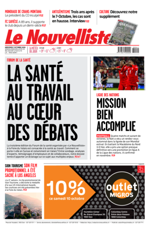  Mercredi 7 octobre 2026