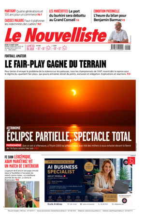  Jeudi 13 août 2026