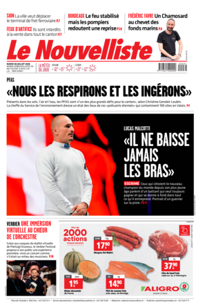  Mardi 28 juillet 2026