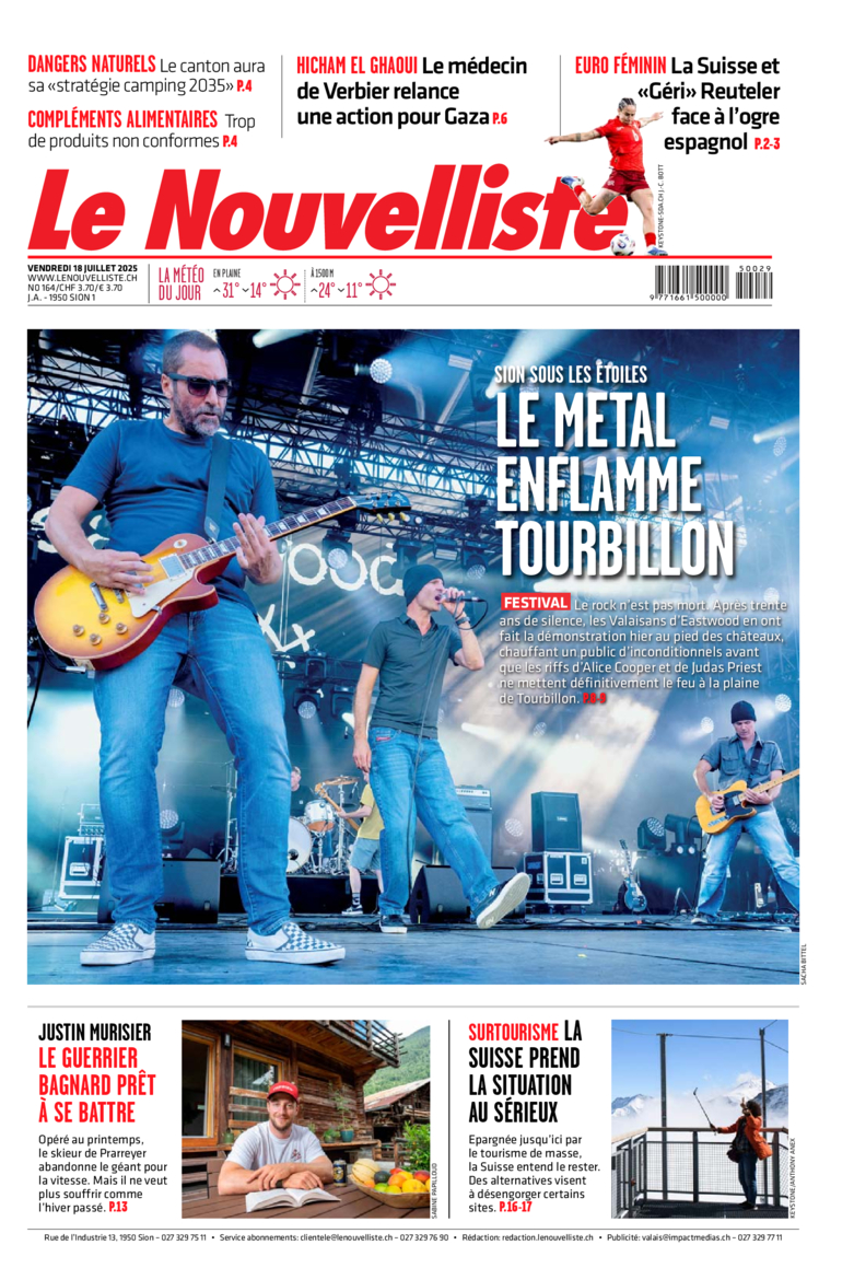 Vendredi 18 juillet 2025 Vendredi 18 juillet 2025