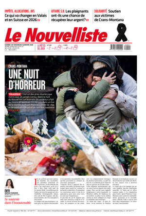 Samedi 3 janvier 2026