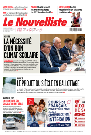  Mardi 18 août 2026