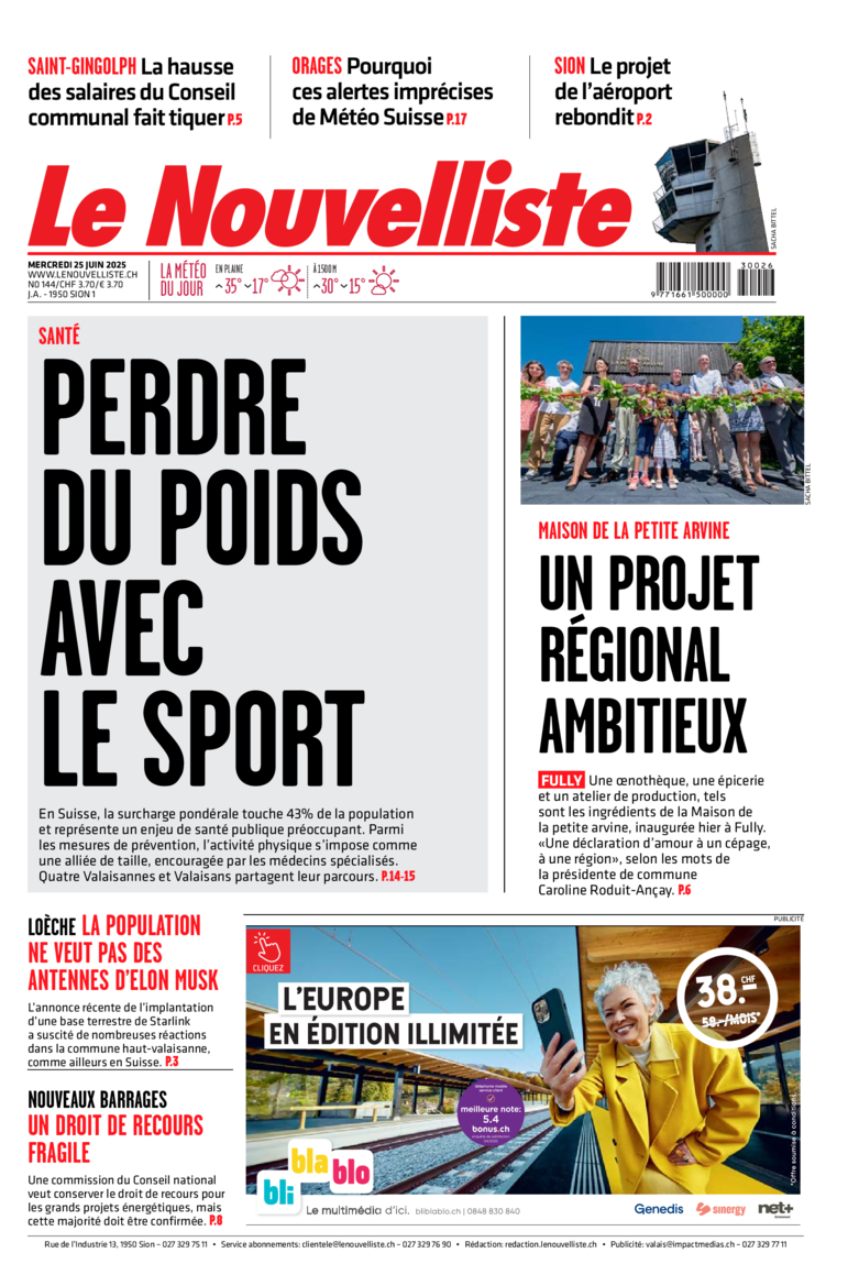Mercredi 25 juin 2025 Mercredi 25 juin 2025