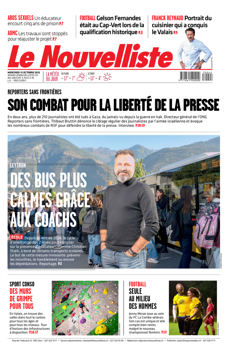 Mercredi 15 octobre 2025 Mercredi 15 octobre 2025