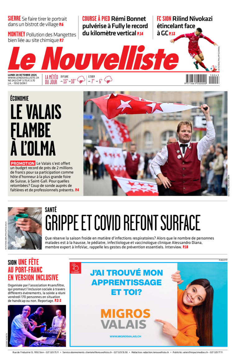 Lundi 20 octobre 2025 Lundi 20 octobre 2025