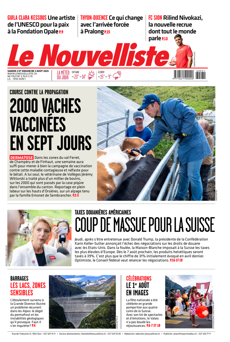 Samedi 2 août 2025 Samedi 2 août 2025