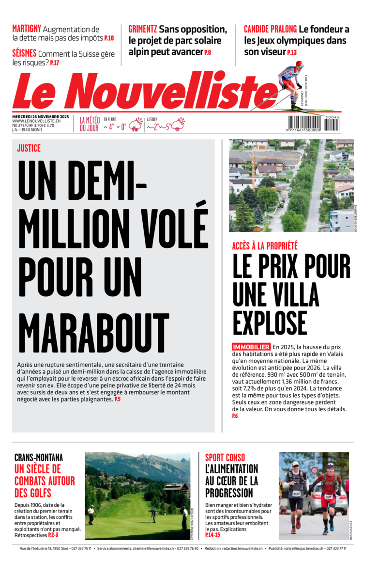 Mercredi 26 novembre 2025