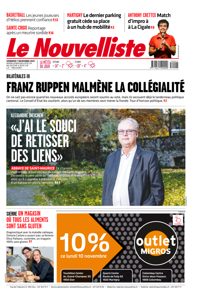 Vendredi 7 novembre 2025