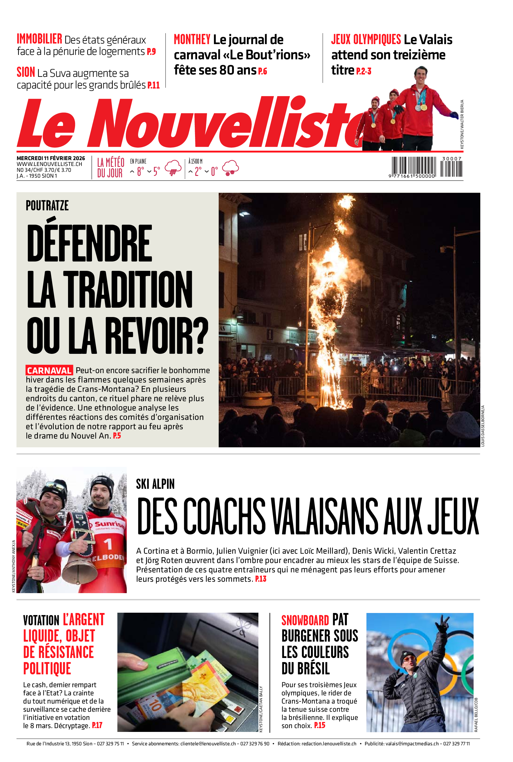  Mercredi 11 février 2026