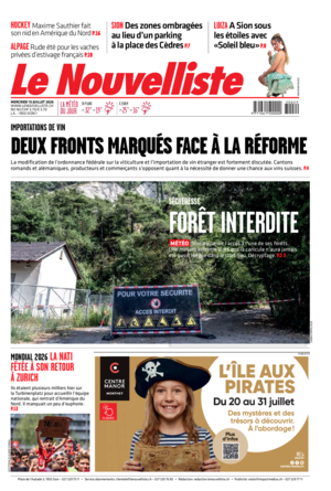  Mercredi 15 juillet 2026