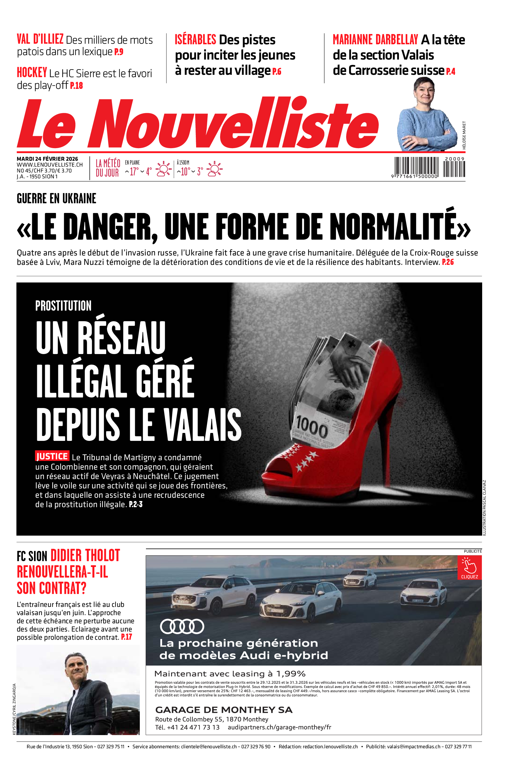  Mardi 24 février 2026