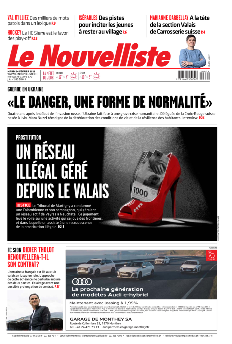 Mardi 24 février 2026