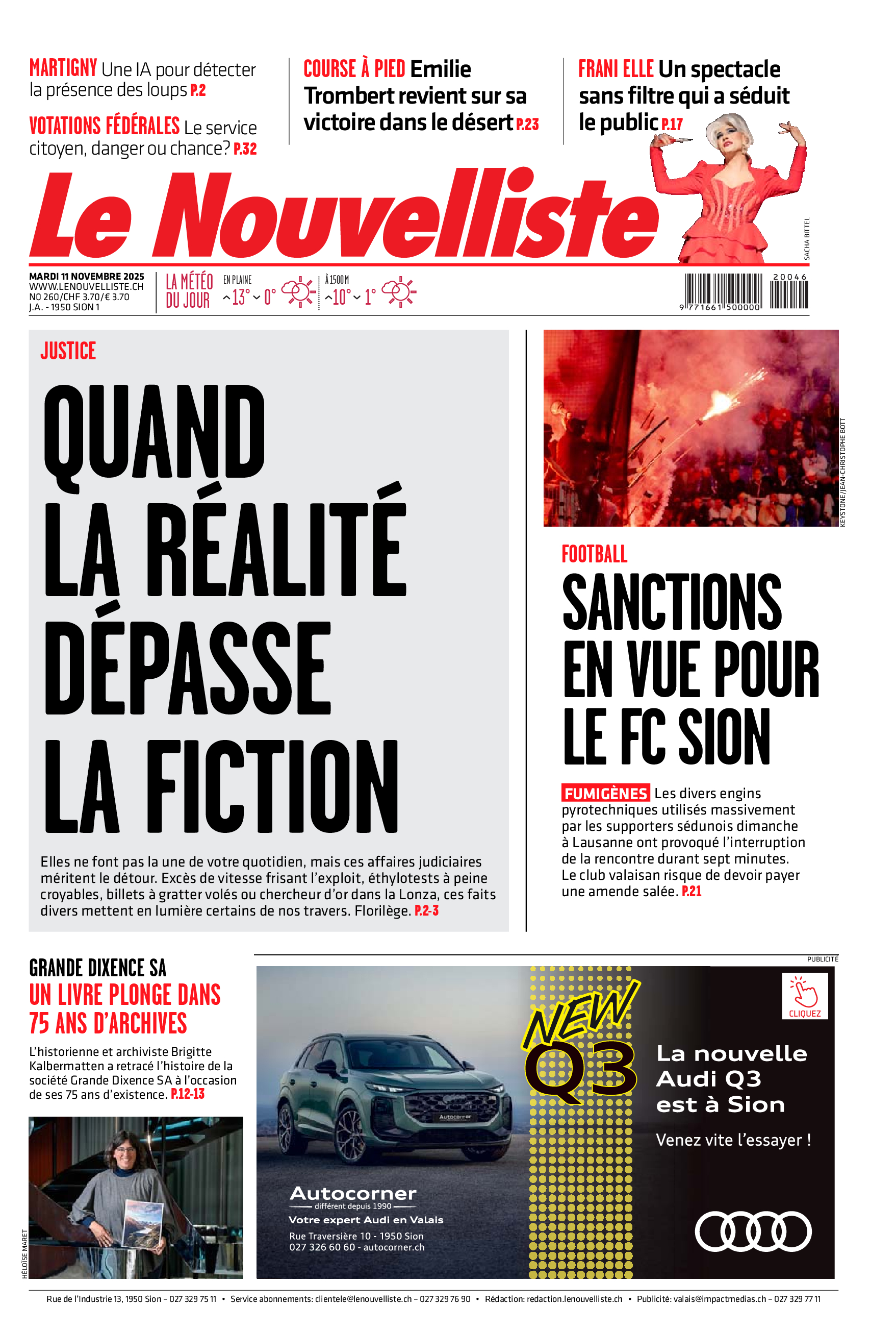  Mardi 11 novembre 2025