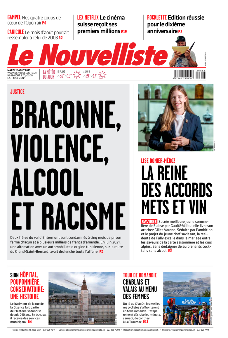 Mardi 12 août 2025