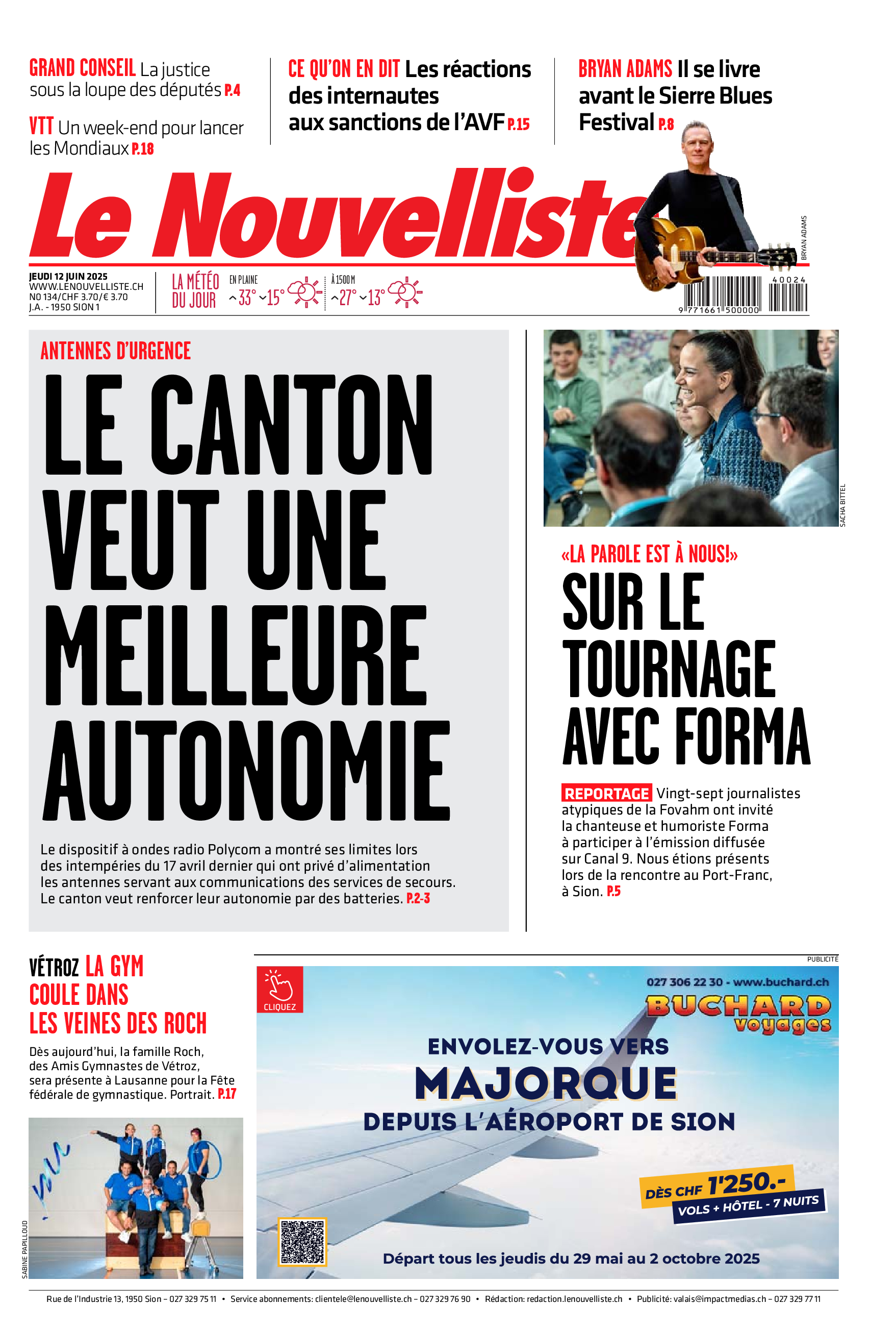 Jeudi 12 juin 2025