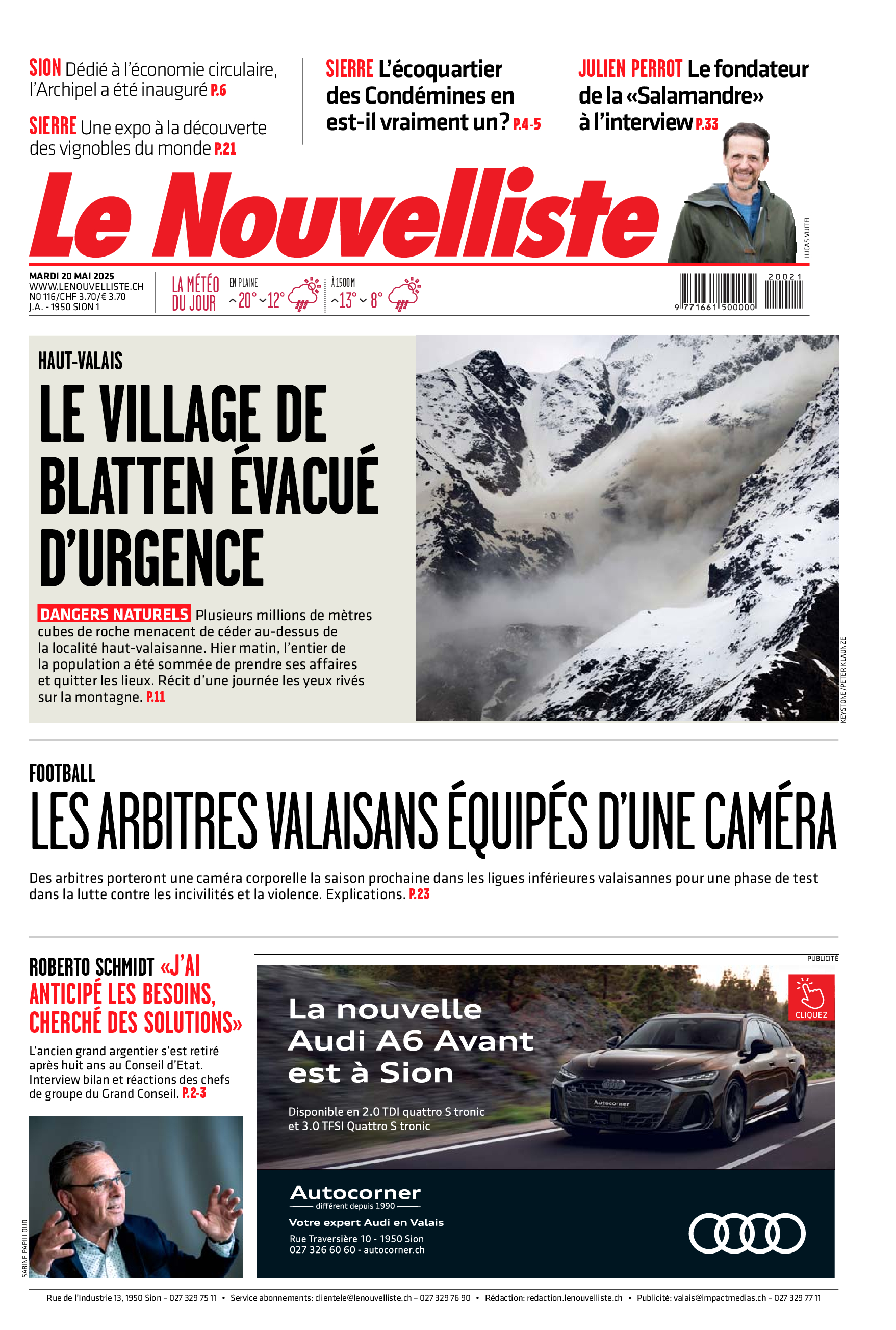 Mardi 20 mai 2025 Mardi 20 mai 2025