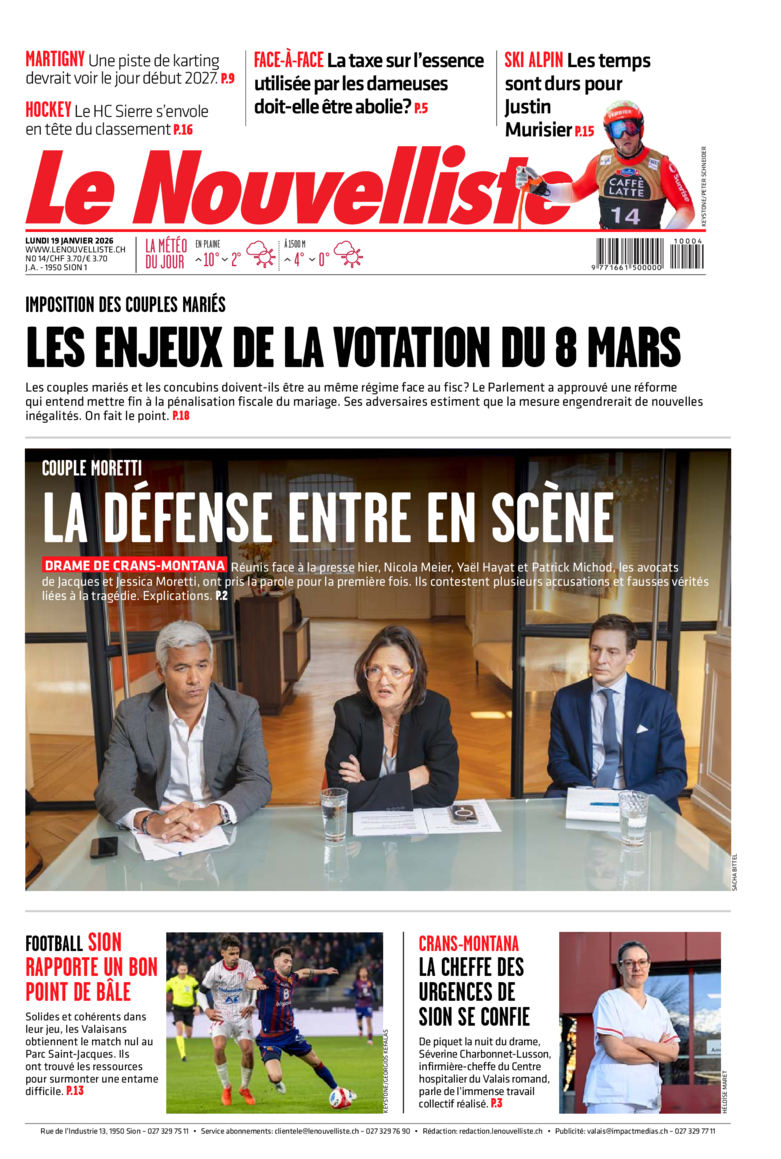 Lundi 19 janvier 2026