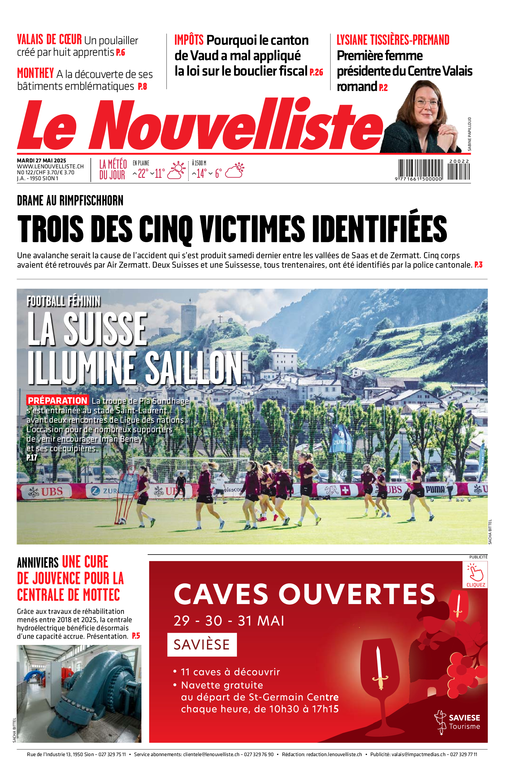 Mardi 27 mai 2025 Mardi 27 mai 2025