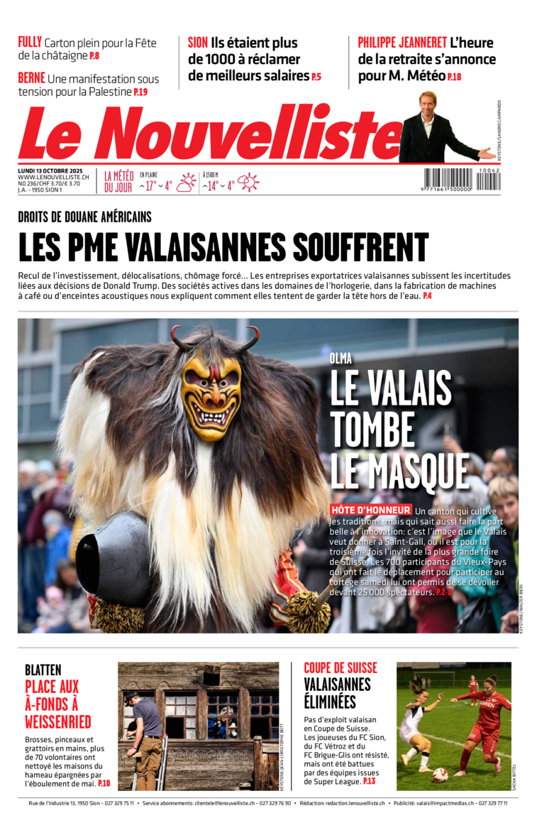Lundi 13 octobre 2025