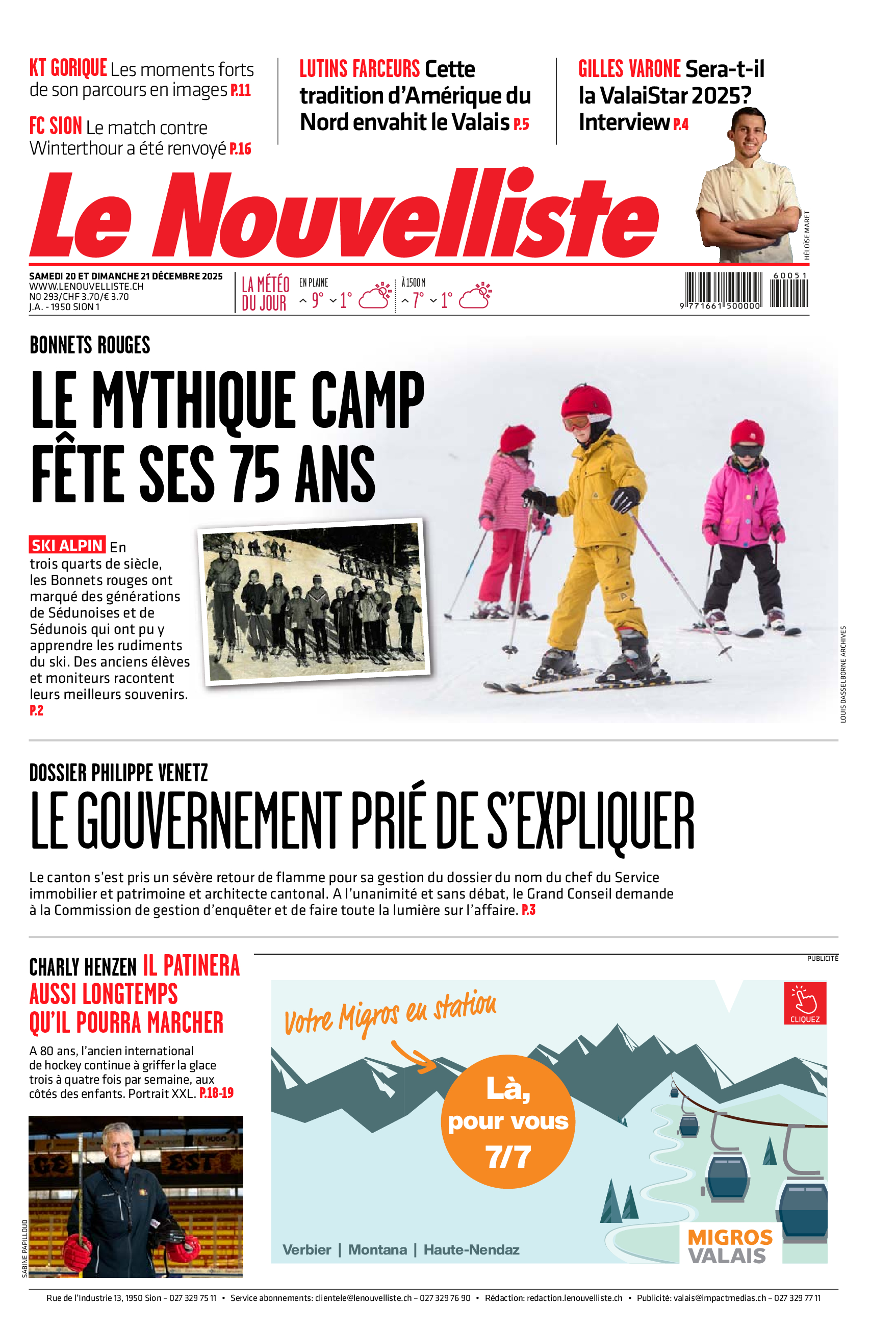  Samedi 20 décembre 2025