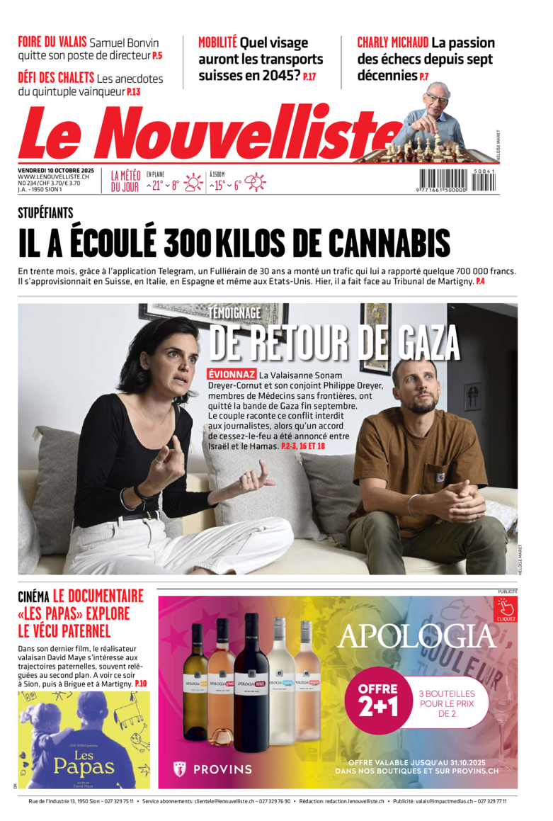 Vendredi 10 octobre 2025