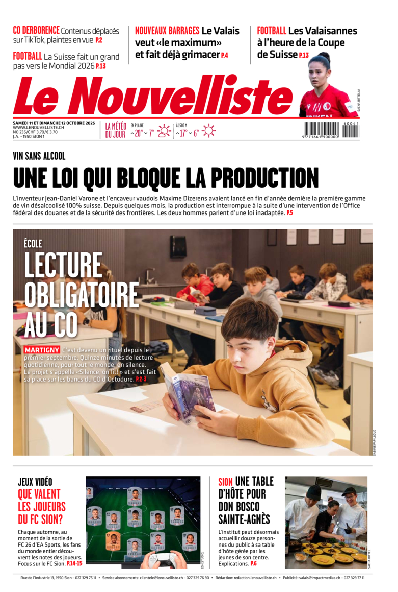 Samedi 11 octobre 2025