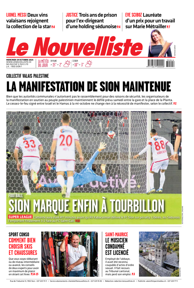 Mercredi 29 octobre 2025 Mercredi 29 octobre 2025