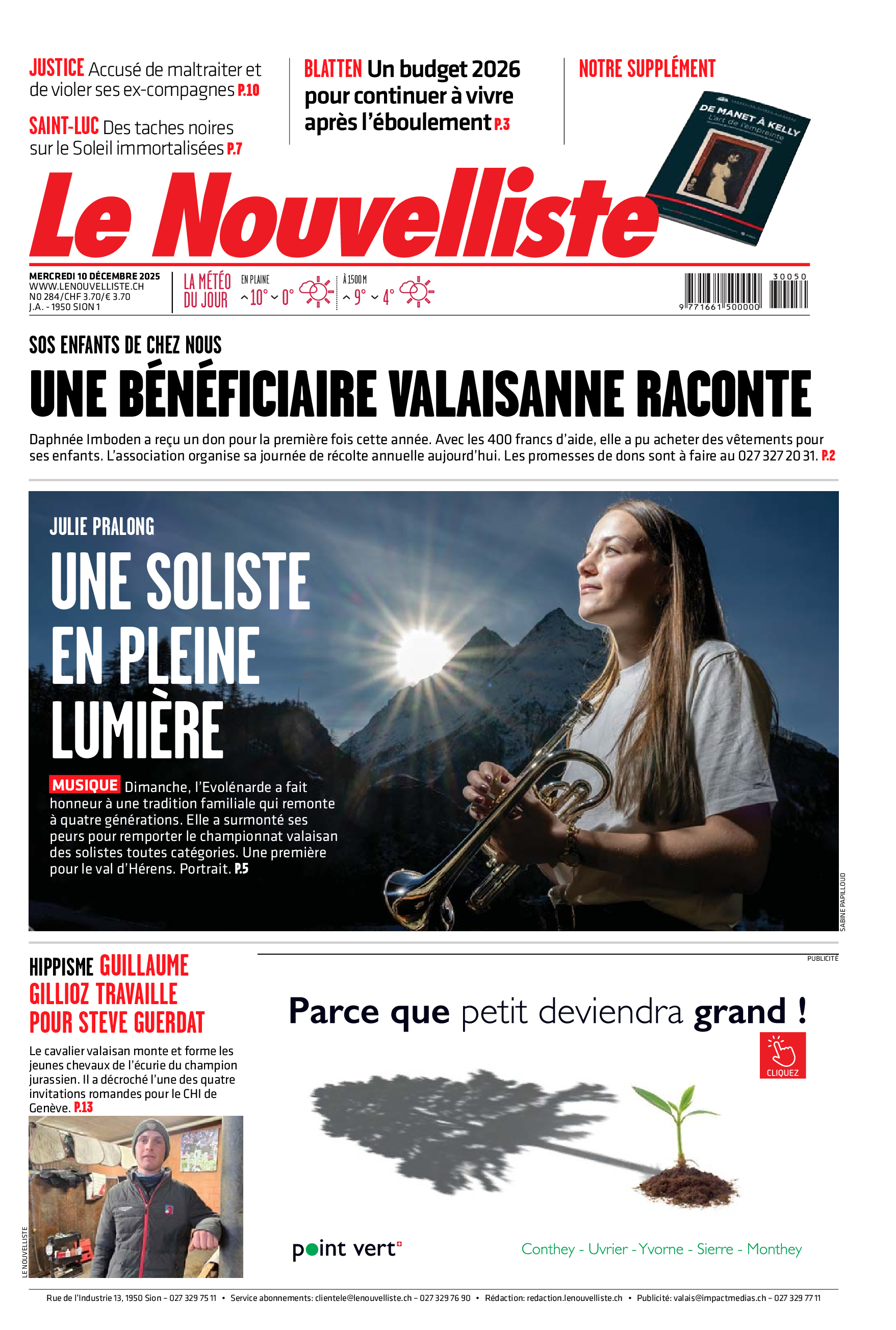  Mercredi 10 décembre 2025