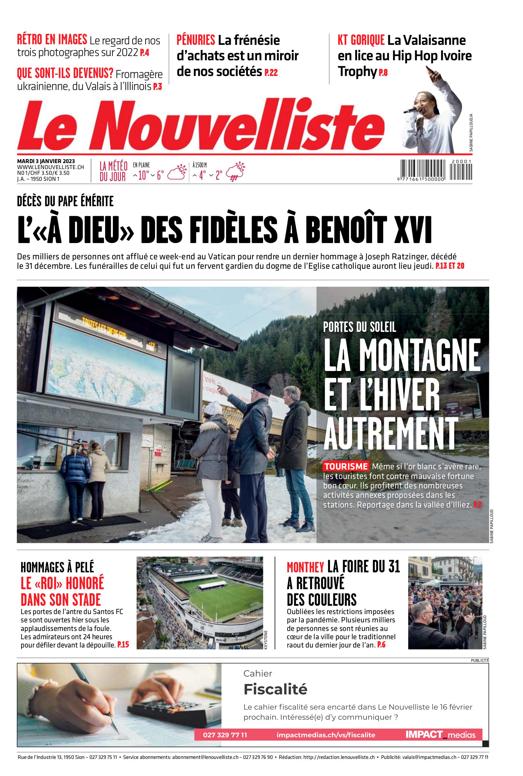 JOURNAL DIGITAL Le Nouvelliste
