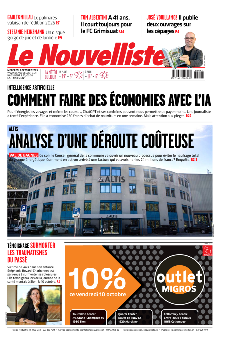 Mercredi 8 octobre 2025 Mercredi 8 octobre 2025