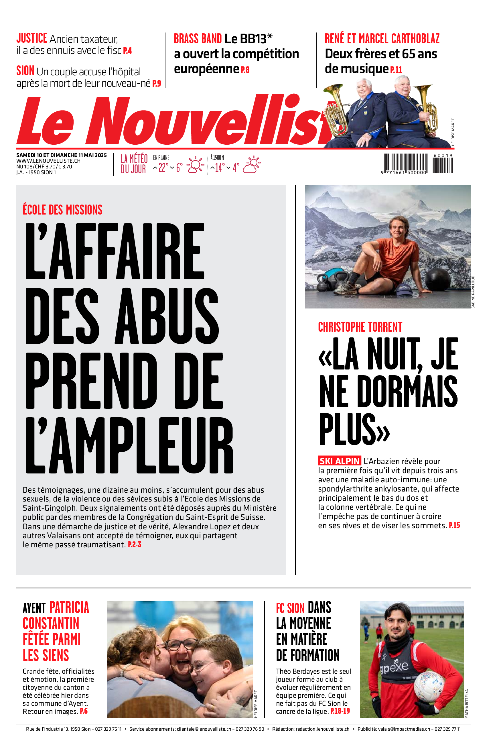 Samedi 10 mai 2025 Samedi 10 mai 2025