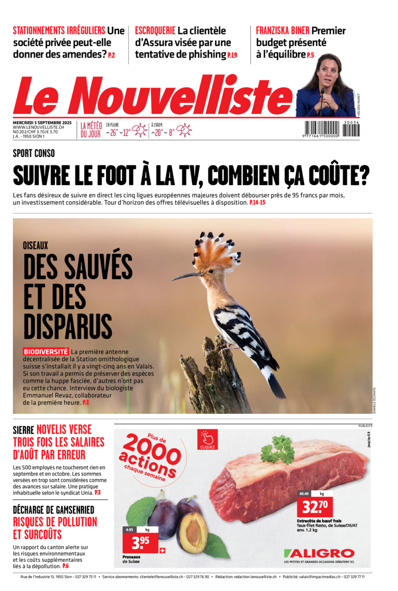 Mercredi 3 septembre 2025 Mercredi 3 septembre 2025