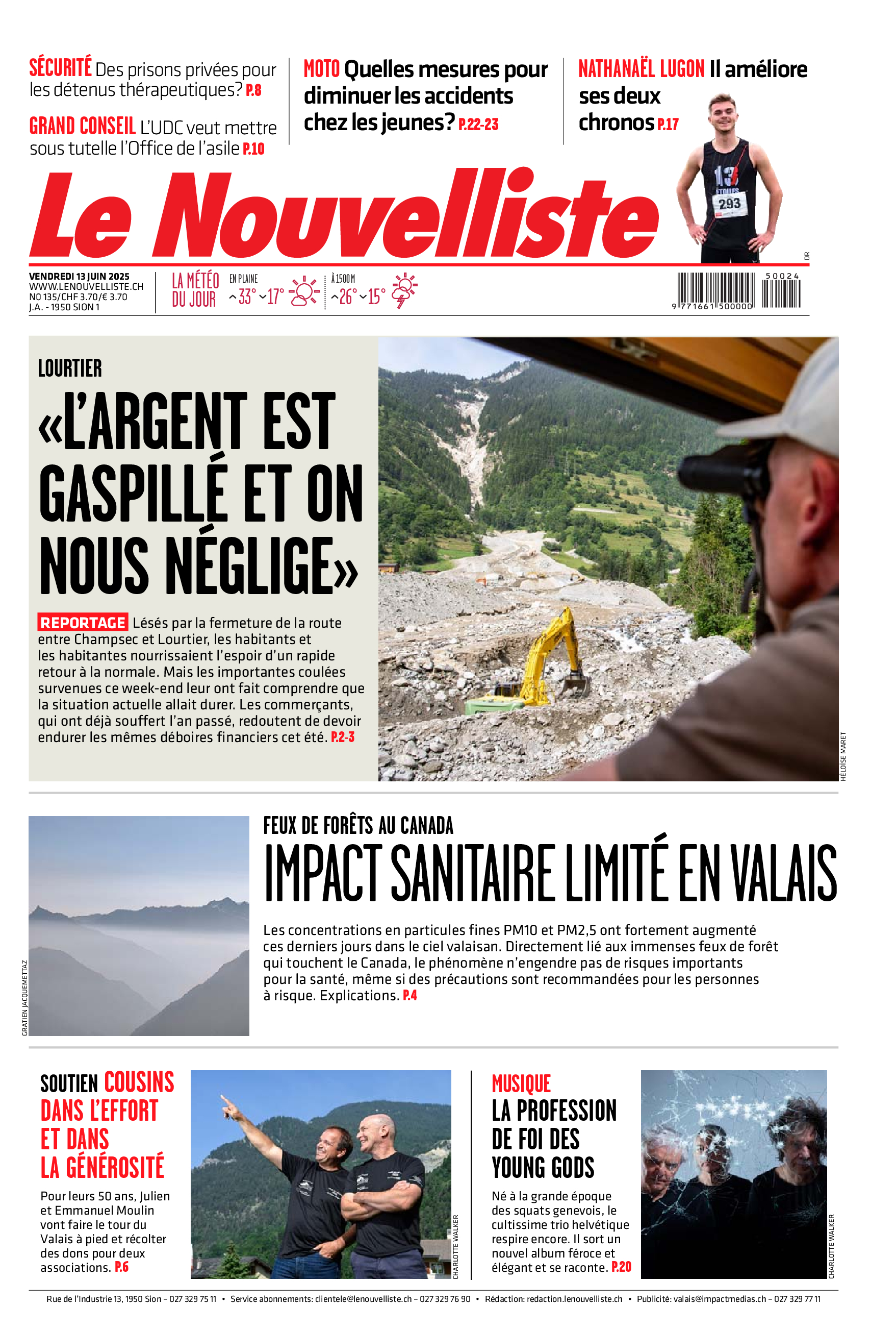 Vendredi 13 juin 2025