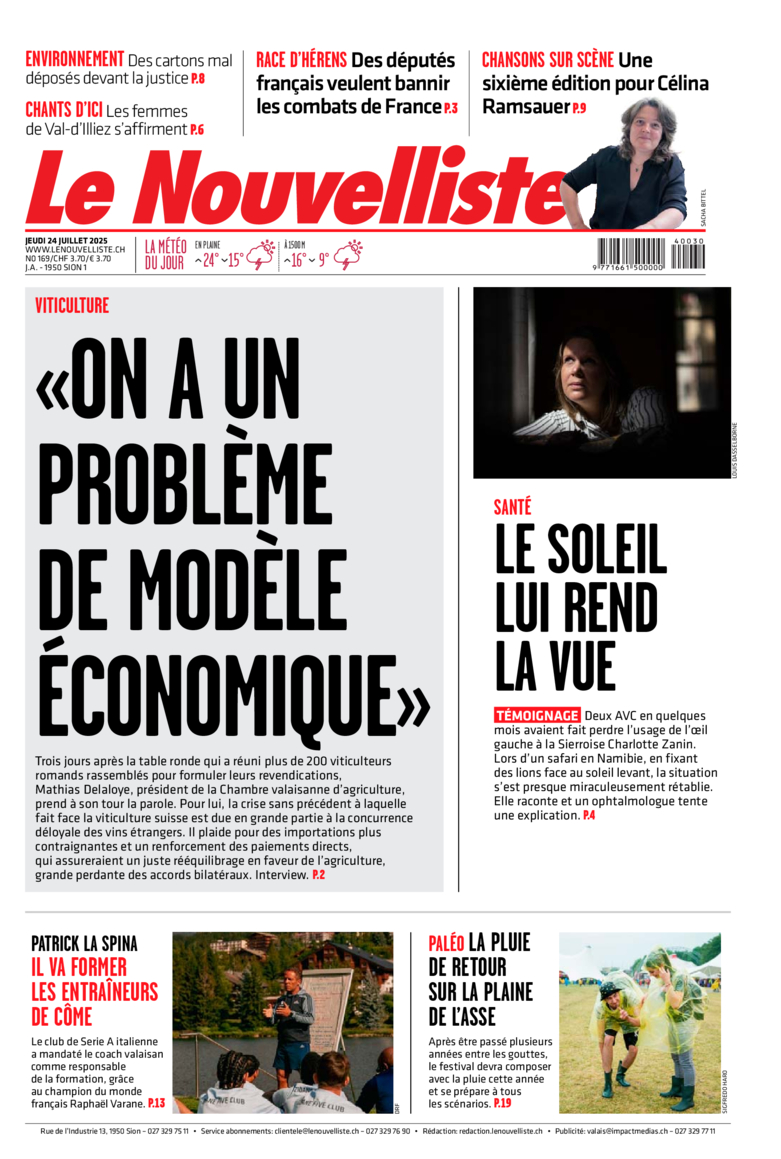 Jeudi 24 juillet 2025