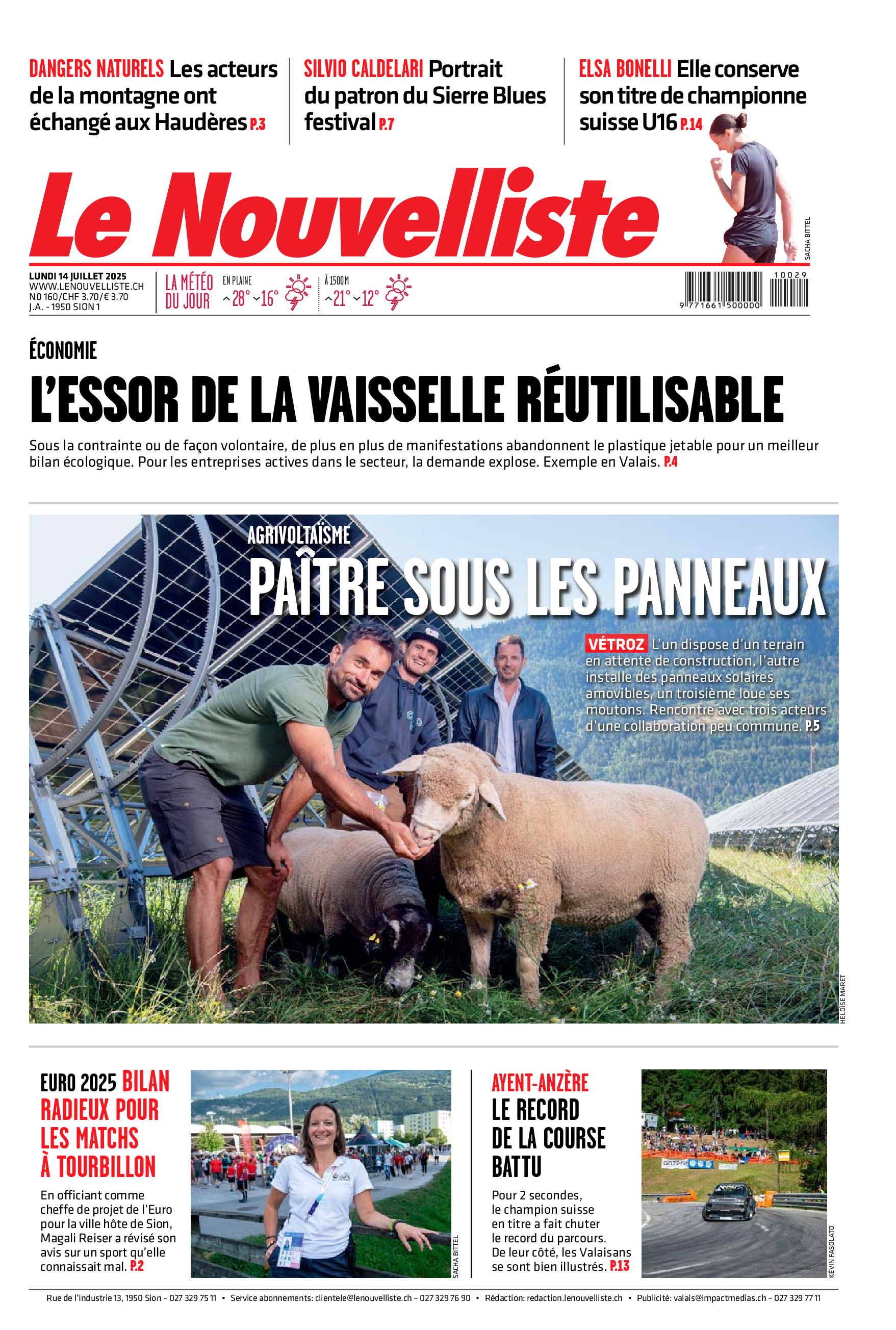 Lundi 14 juillet 2025