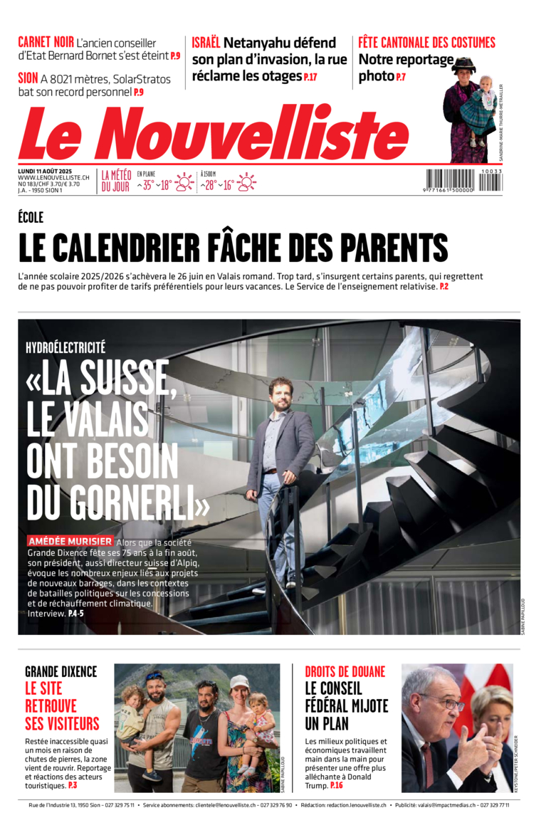 Lundi 11 août 2025