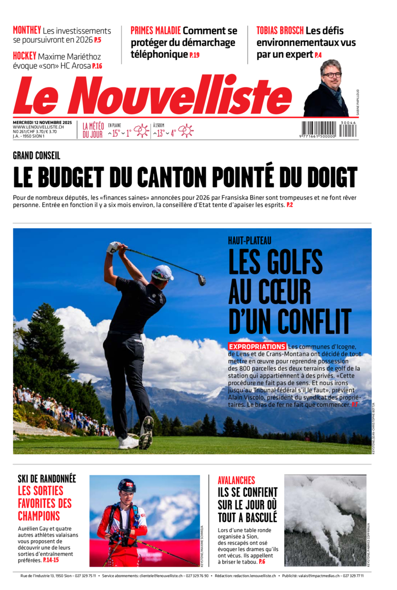 Mercredi 12 novembre 2025