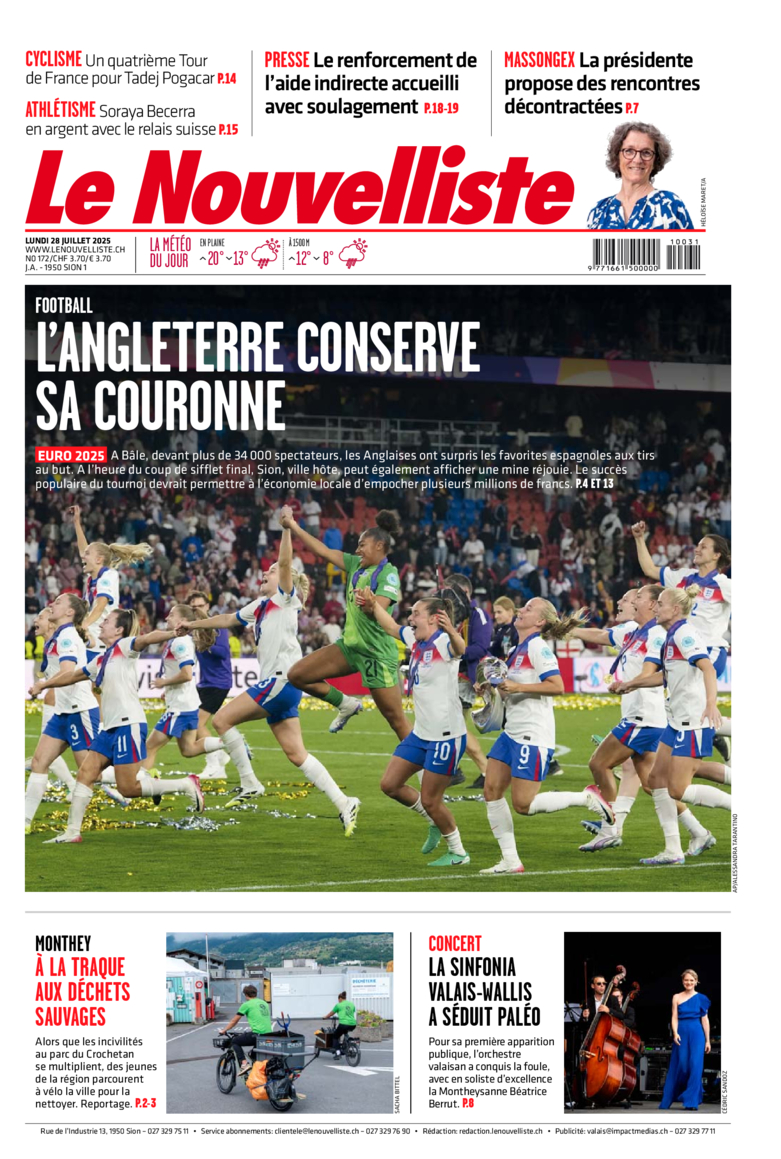 Lundi 28 juillet 2025 Lundi 28 juillet 2025
