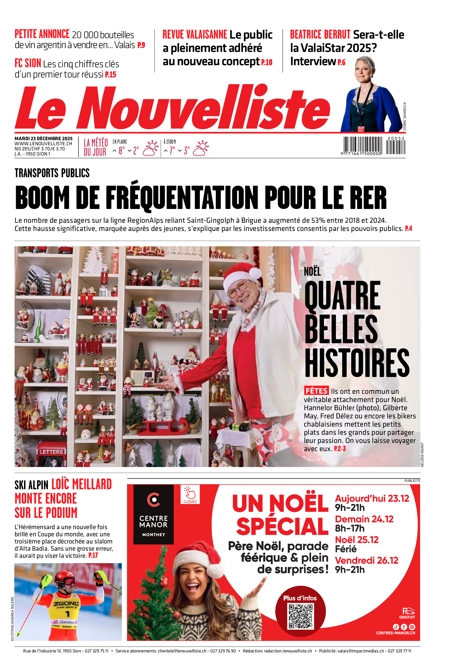  Mardi 23 décembre 2025