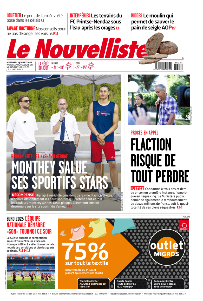 Mercredi 2 juillet 2025