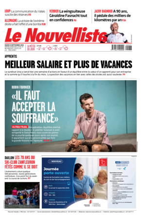  Mardi 8 septembre 2026