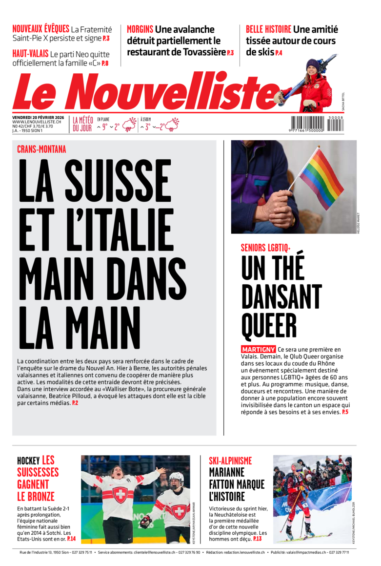 Vendredi 20 février 2026