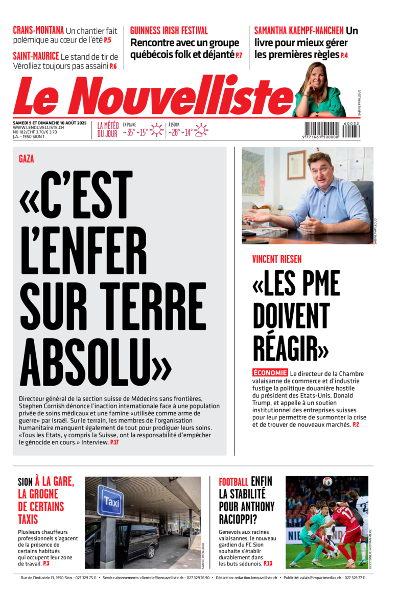 Samedi 9 août 2025 Samedi 9 août 2025
