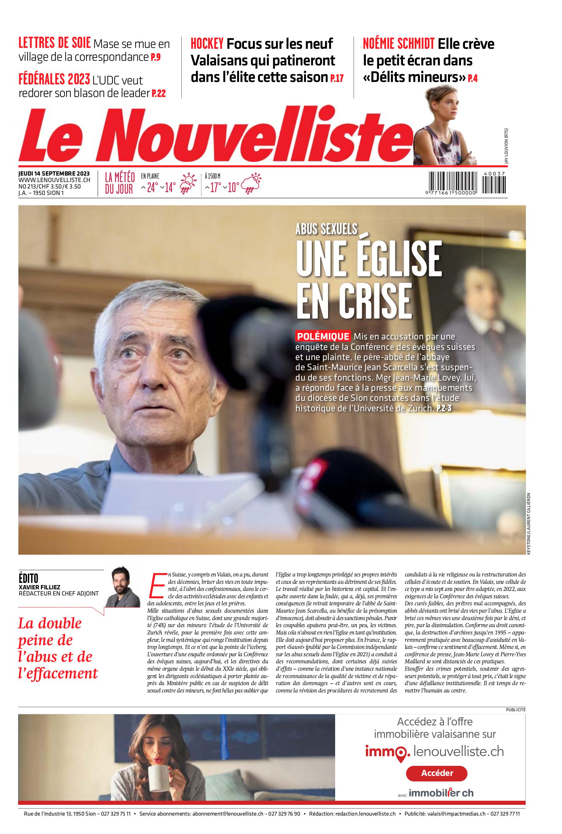 Journal digital le nouvelliste